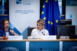 Imagen del artículo Yolanda Díaz pide a los eurodiputados en Bruselas más compromiso legislativo para hacer prosperar la Economía Social en toda la UE